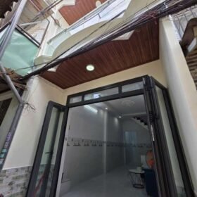 Bán nhà mới sổ hồng riêng hẻm 35 đường Cao Lỗ P4 Q8