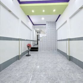 Bán nhà mới hẻm 181 đường Âu Dương Lân P2 Q8